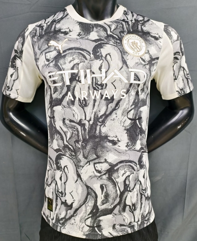 2526 M City Special Player Version Soccer Jersey